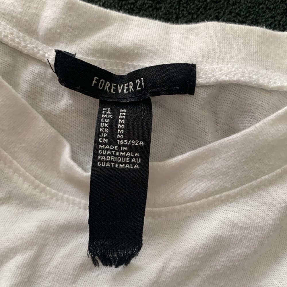 Forever 21 White Muscle Tee City Of Angels - Picture 3 of 6